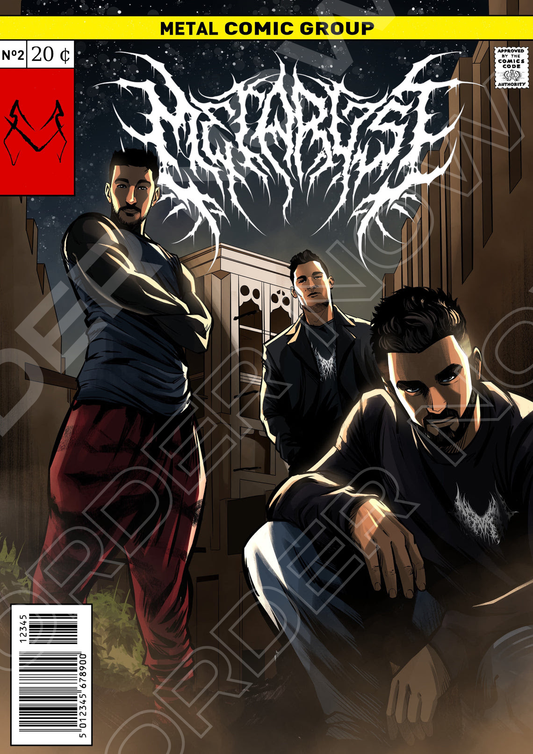METARUST ISSUE #2 COMIC BOOK POSTER