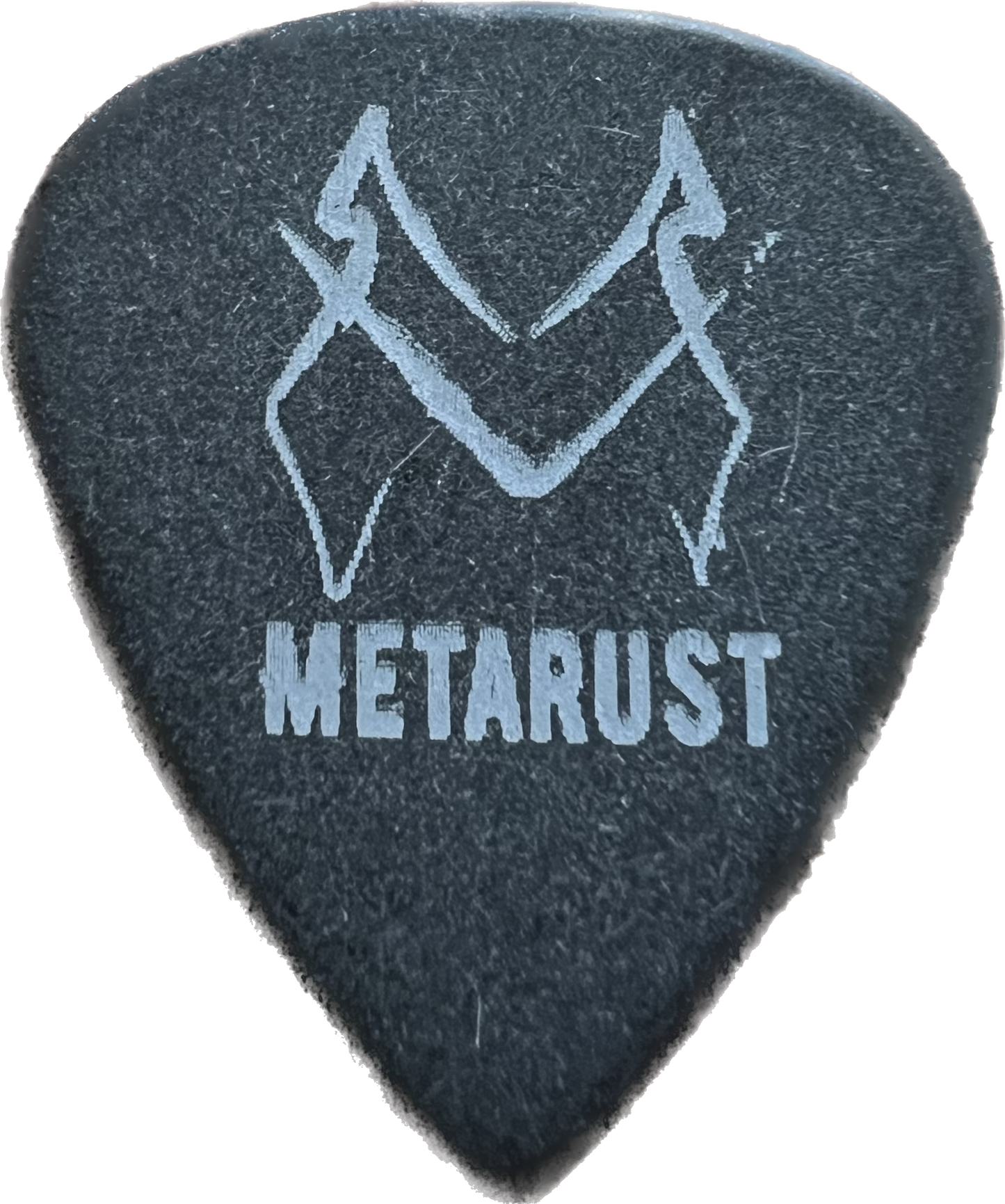 D'ADDARIO METARUST HEAVY RUSTED GUITAR PICK LOGO