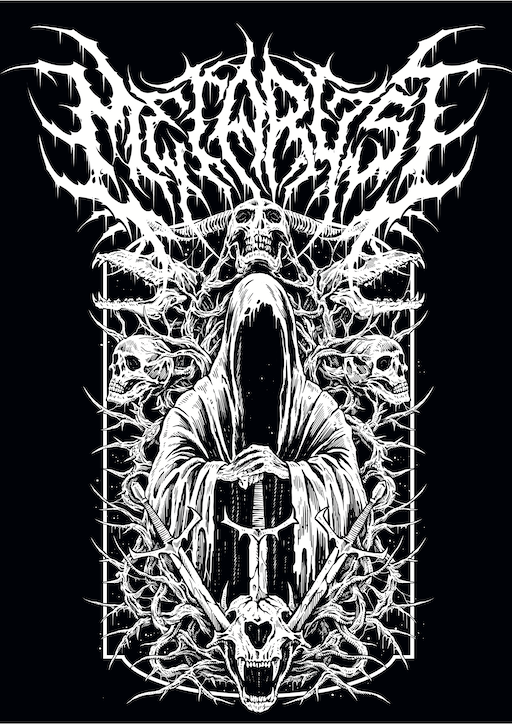 DEATH METAL - METARUST POSTER A3